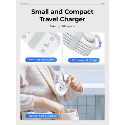 VoltPack – Compact 4-Outlet Power Strip for Travel – image 7