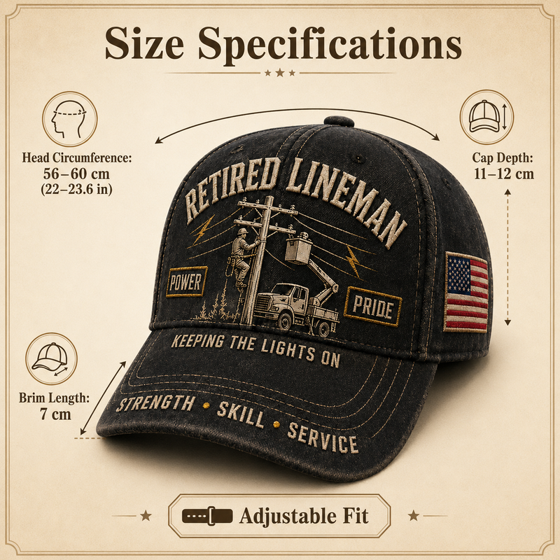 PowerGuard – Retired Lineman Commemorative Cap – image 14