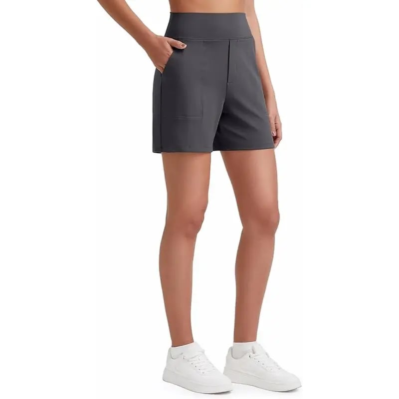 AeroFit – Breathable Summer Athletic Shorts – Dark Grey / XS