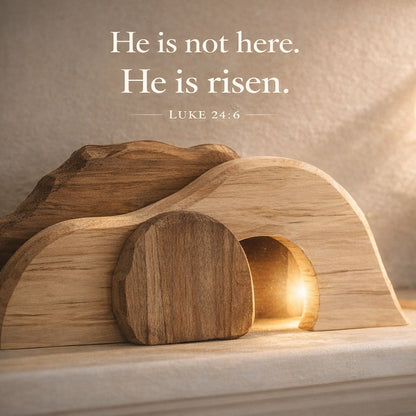 The Wooden Resurrection Cross & Empty Tomb That Reminds Your Family What Easter Is Really About – image 2