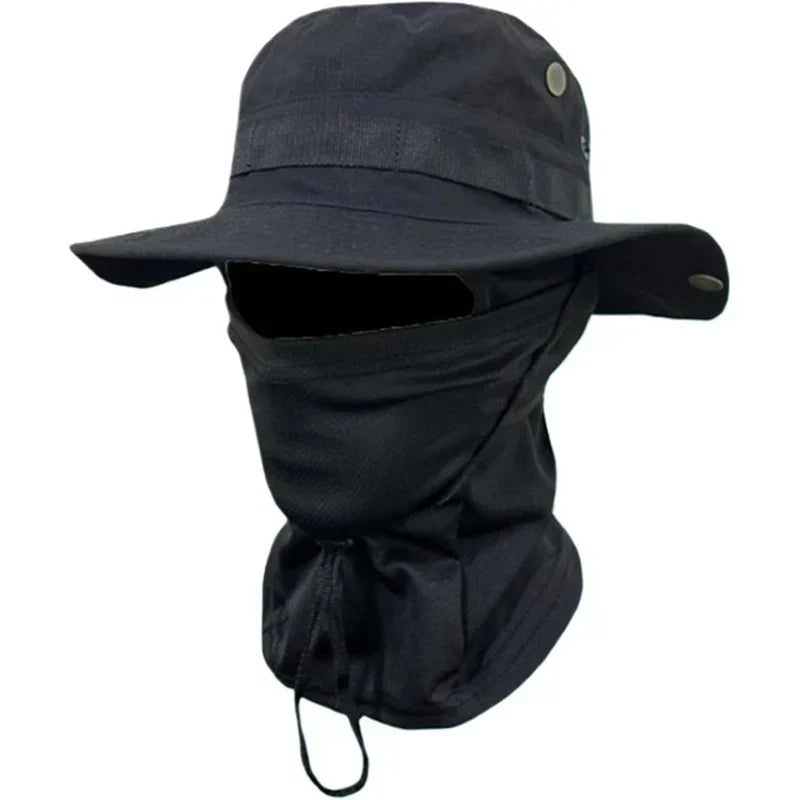 AirTrek – Breathable Mesh Tactical Hat – Solid Black