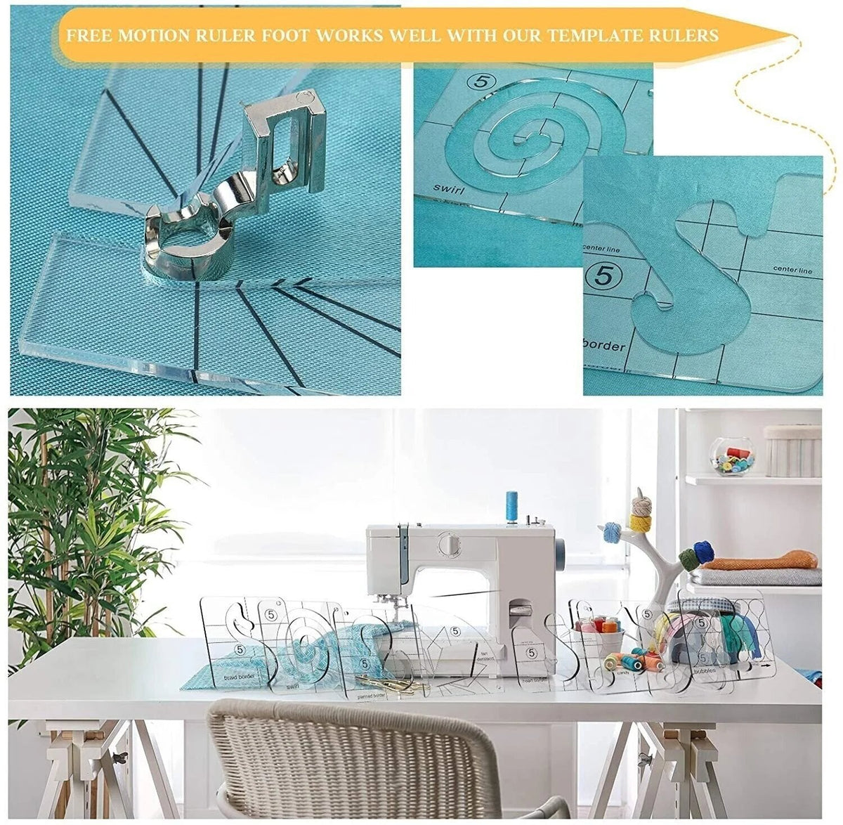 StitchGuide – Free Motion Garment Ruler Set – image 8