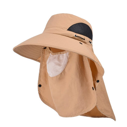 ShadeEase – Outdoor Sun Shield Hat – Khaki