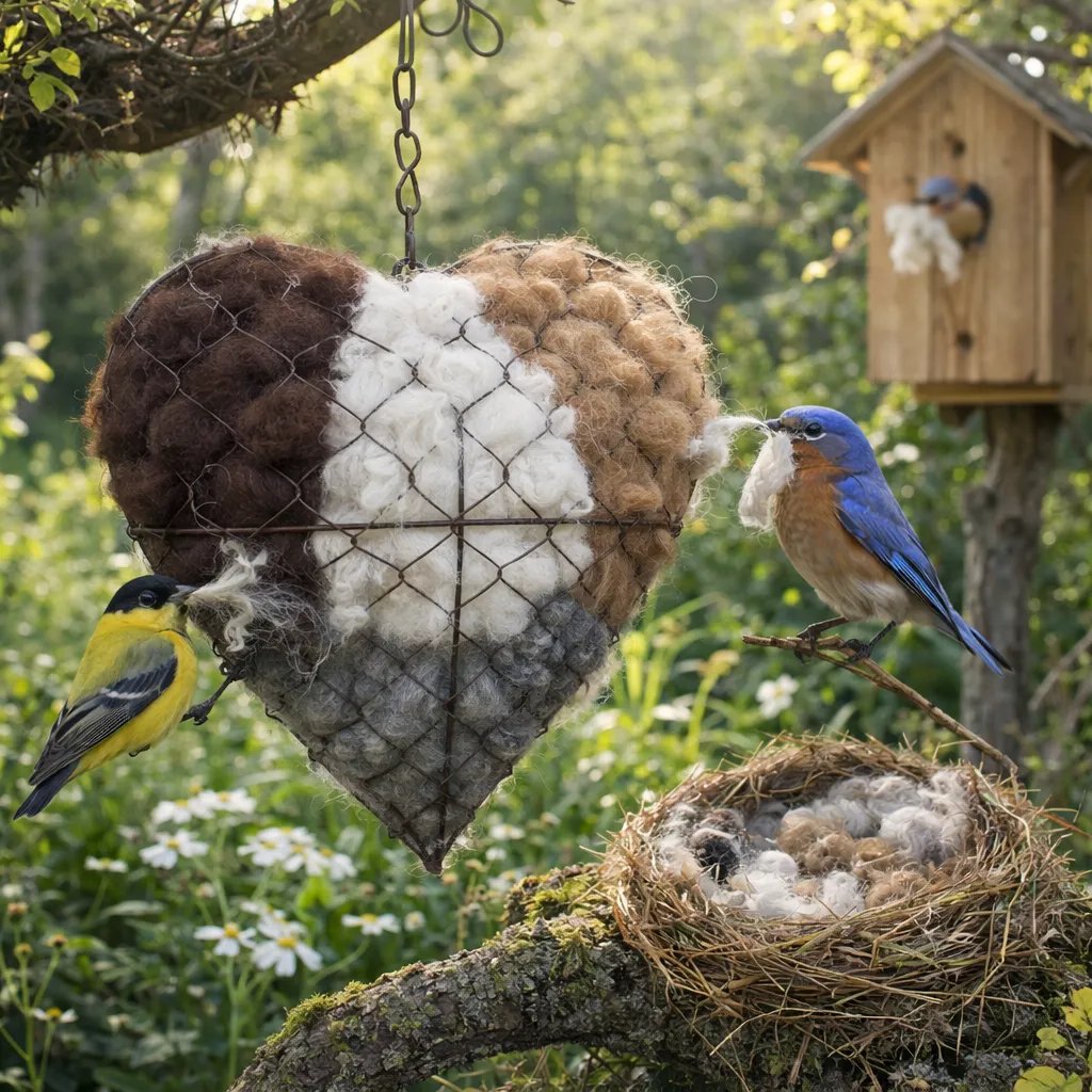 NestingSoul – Eco Handmade Bird Fiber Heart – image 10