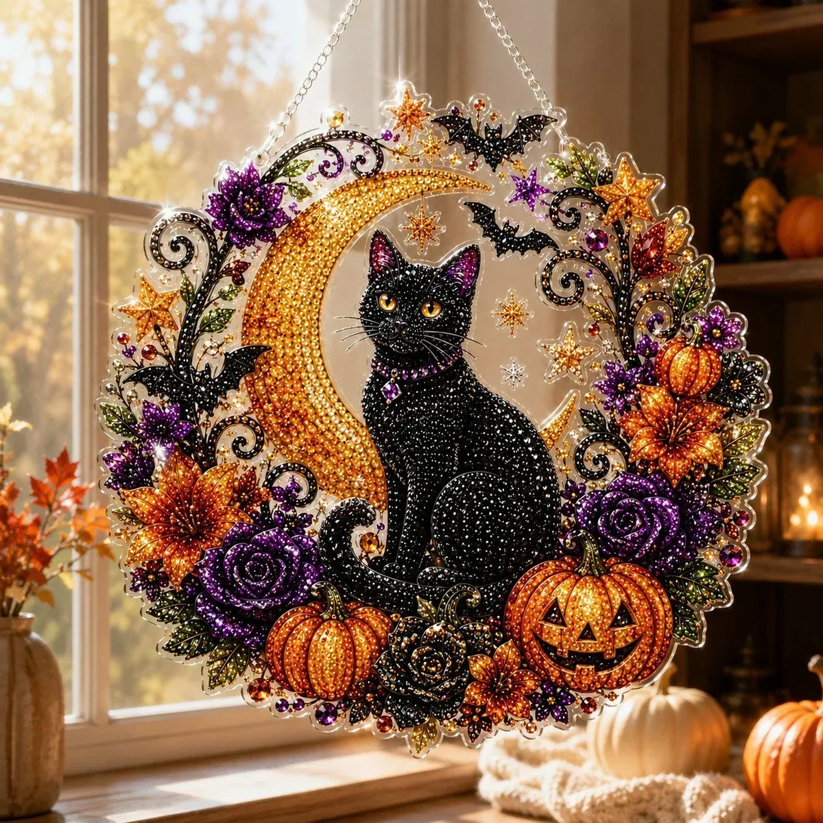 MystiCat – Sparkling Halloween Hanging Kit – A