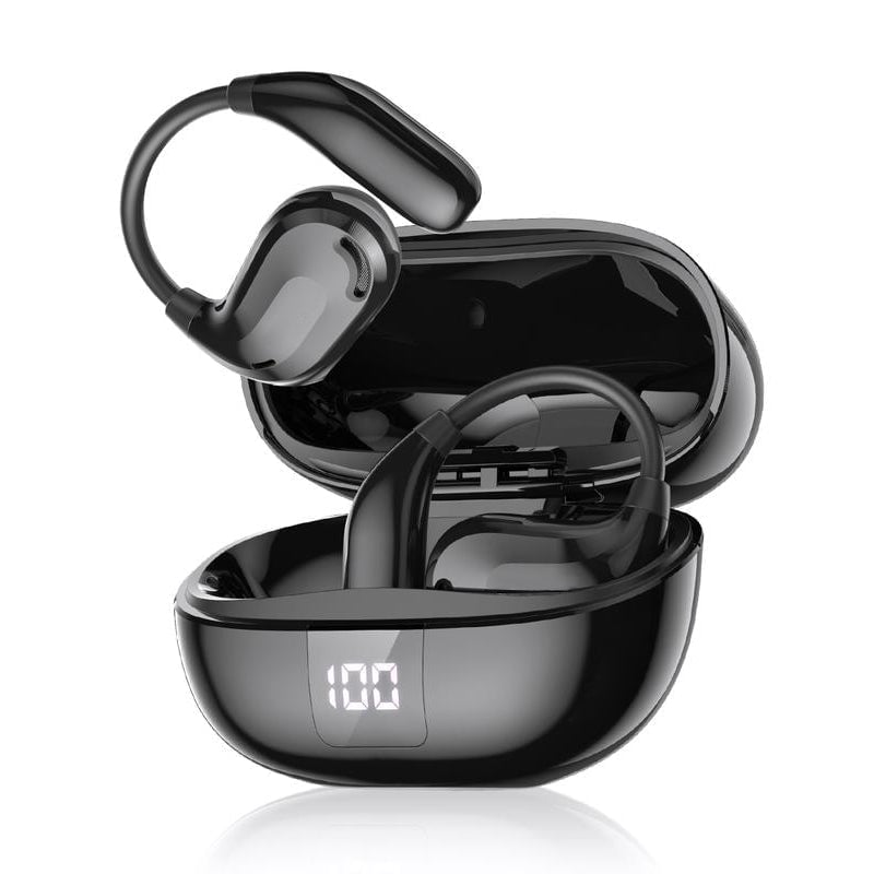 BassCloud – Ergonomic Wireless Headphones – Black / With AI translation