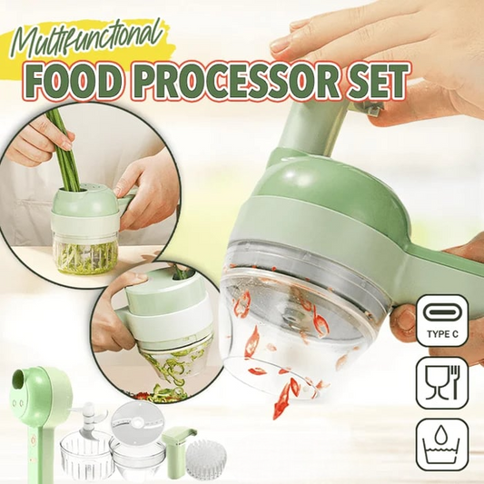 VegiChop – Compact 4-in-1 Cutter System – Buy 1 Set