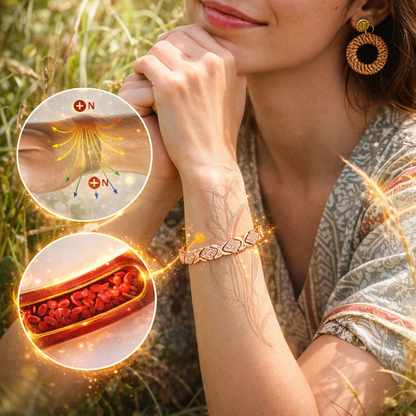 Flower Copper Bracelet – image 7