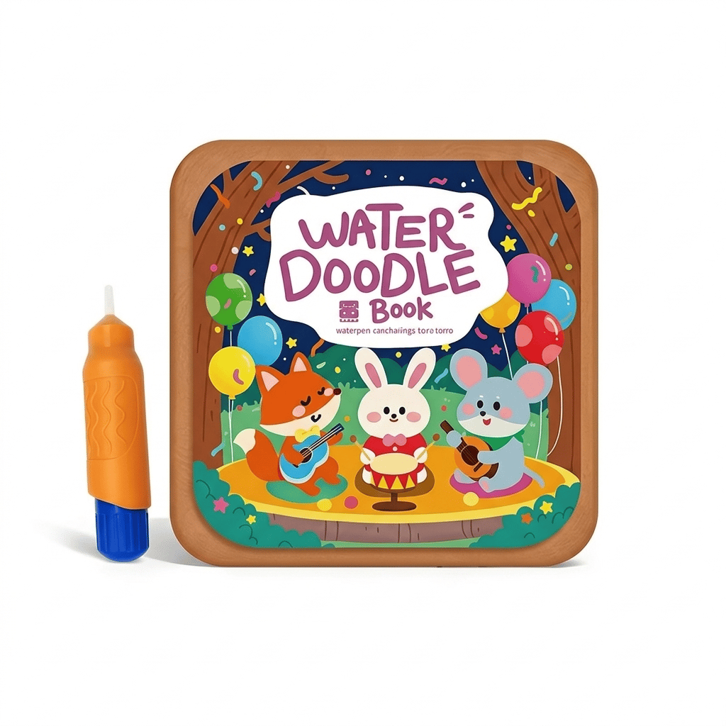 DoodleSplash – Water Magic Coloring Book – Dream Water Doodle Book