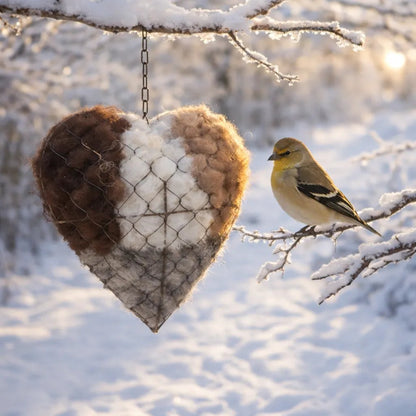 NestingSoul – Eco Handmade Bird Fiber Heart – image 7