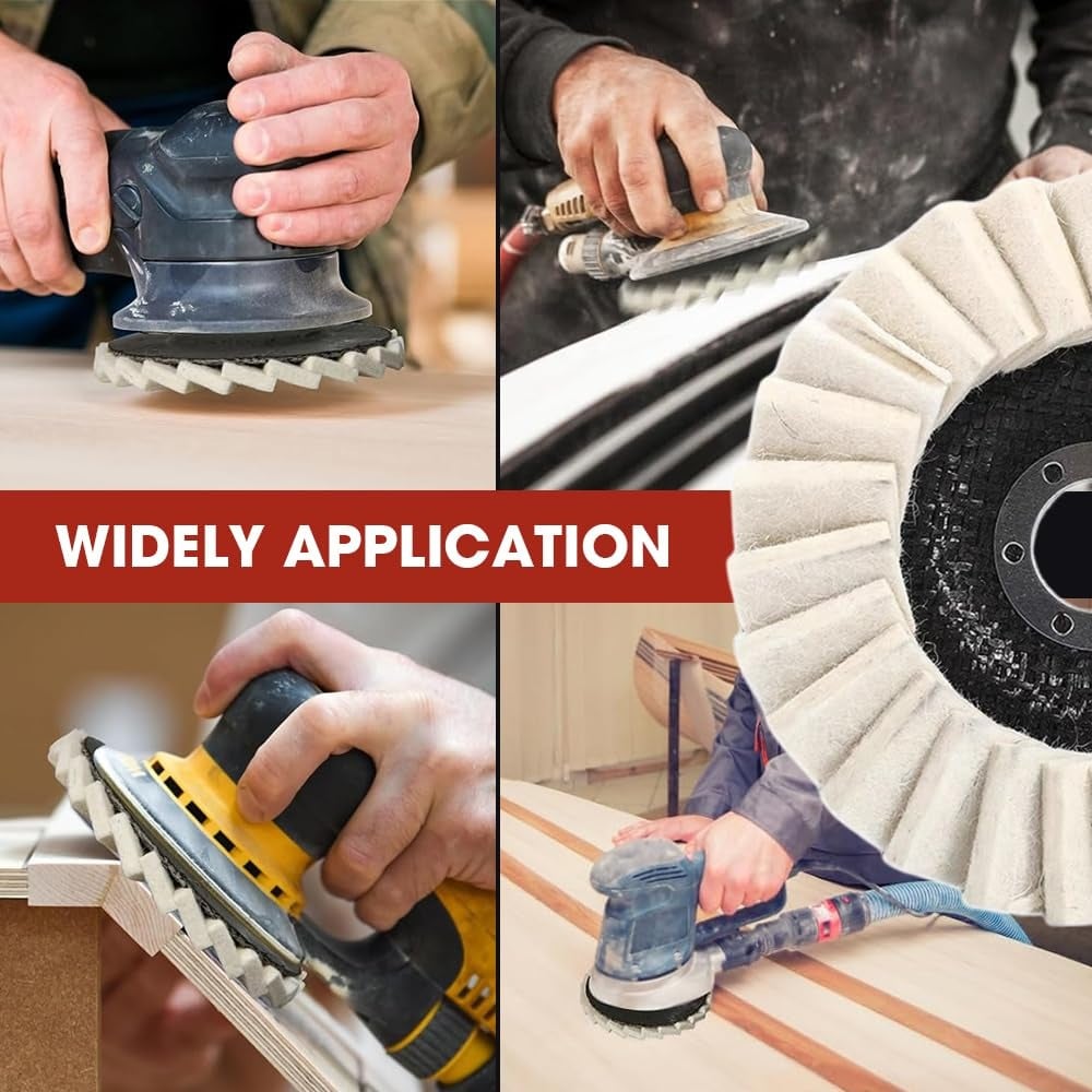 SmoothCraft - High-Resilience Polishing Wheel for Metal & Wood – image 7