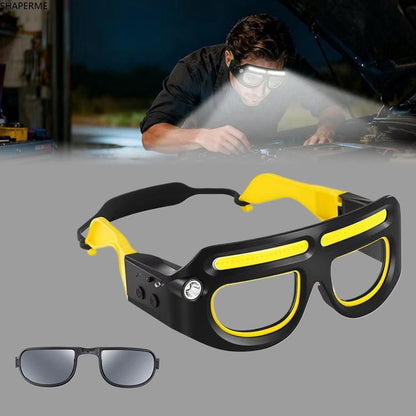 BrightView – Wearable LED Headlamp Glasses – Two SETS (Free Shipping)