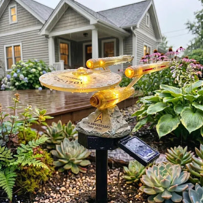 GlowTerra – Outdoor Solar Garden Lamp – Starship C