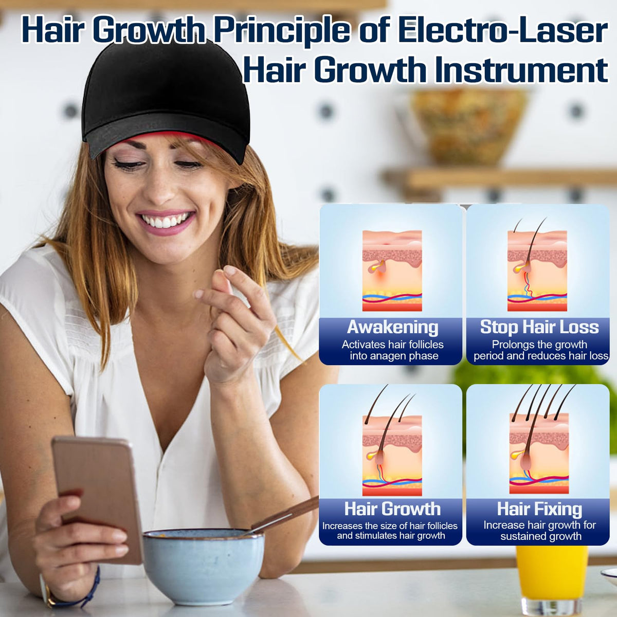 HairLuxe – Multi Mode Hair Wellness Cap – image 12