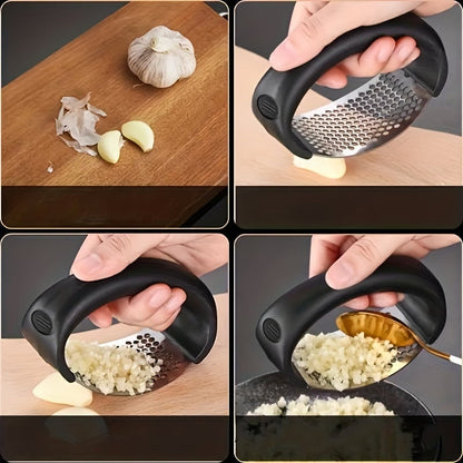 CrushCraft – Stainless Steel Garlic Mincer – image 3