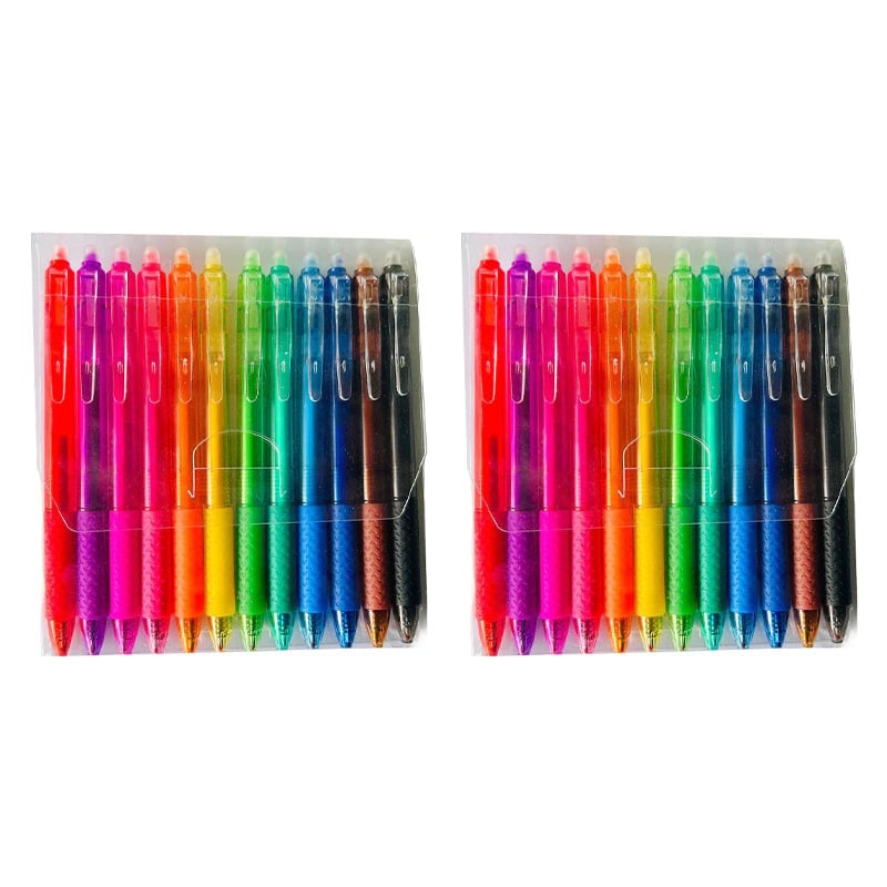 WriteCore – Smooth Erasable Ink Pen Collection – 2 SETS-Best Seller