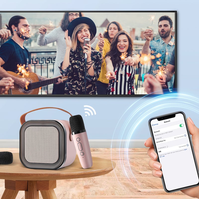 BeatVox – Mini Karaoke Speaker with Mics – image 10