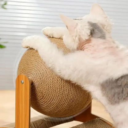 ClawSphere – Cat Scratching Ball Stand Toy – image 2