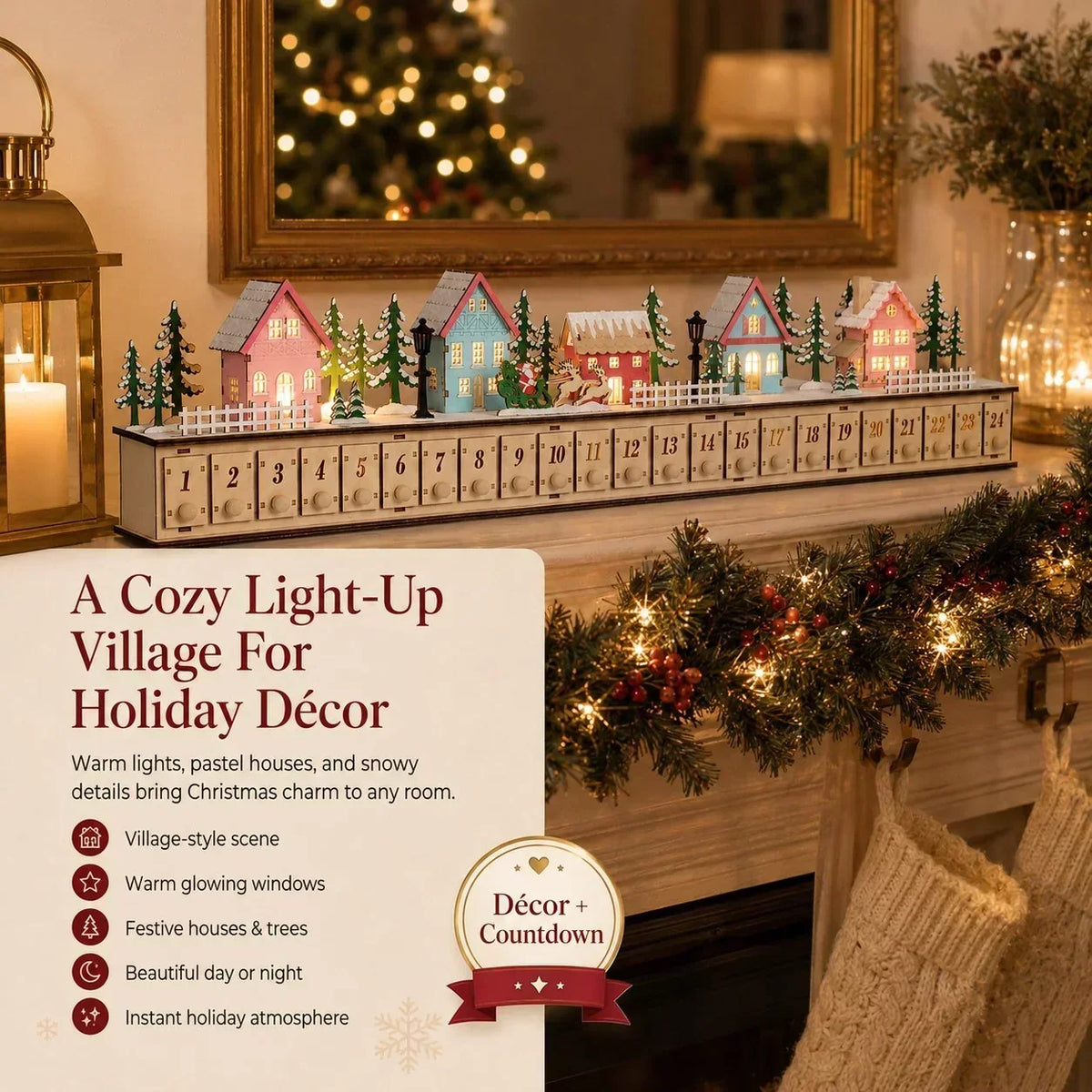 ChristmasGlow - Christmas Village Advent Calendar – image 6