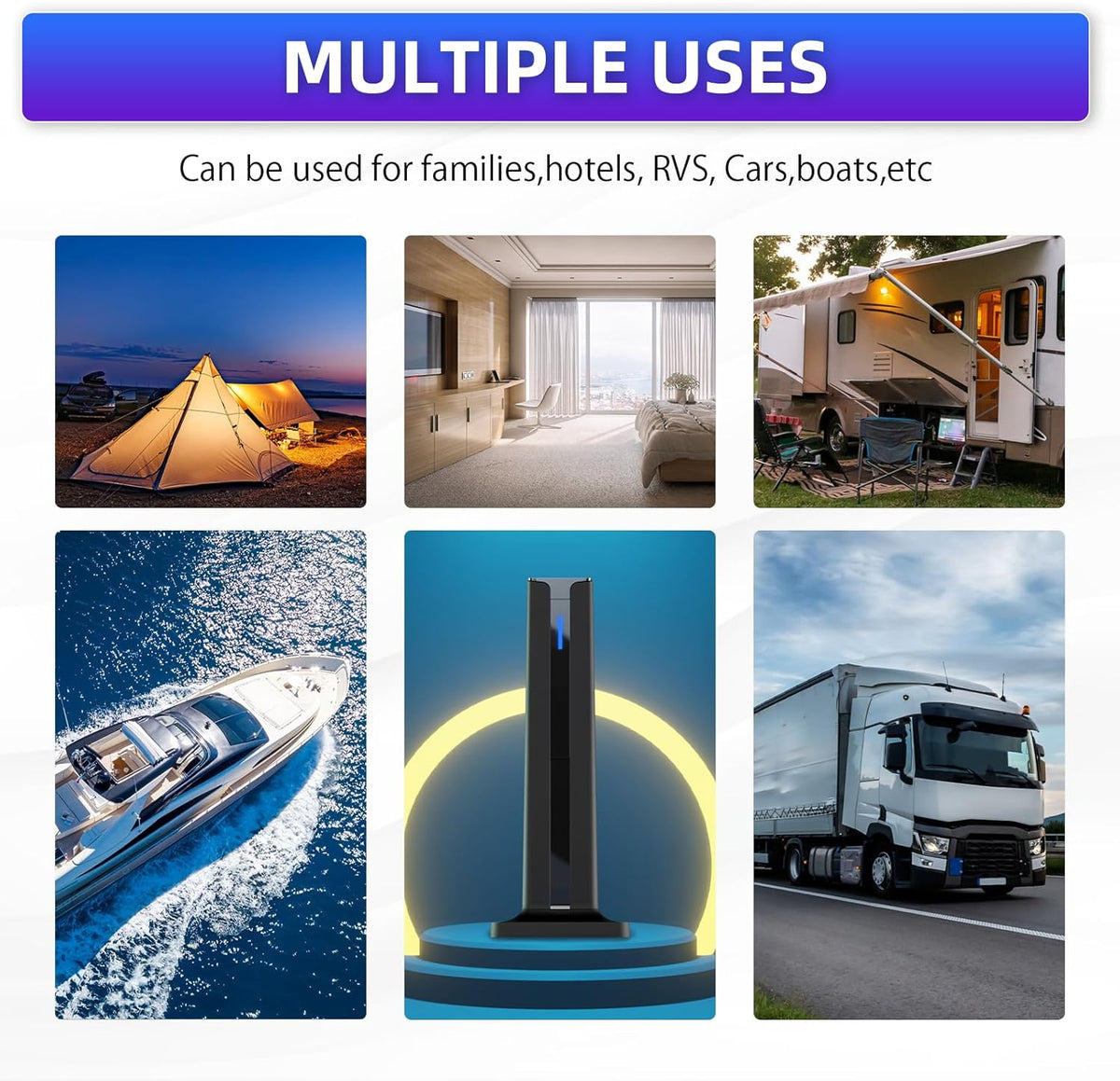 TV Antenna - Digital HD Antenna - Indoor HDTV 1080P 4K (Long Range) – image 8