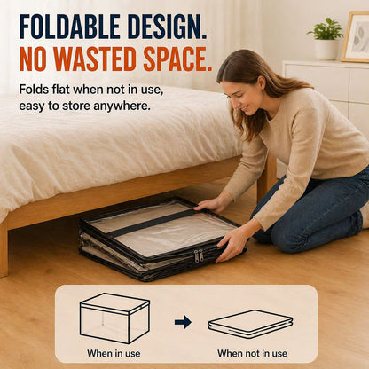MegaPackPro – Large Heavy Duty Clear Storage Bag – image 2