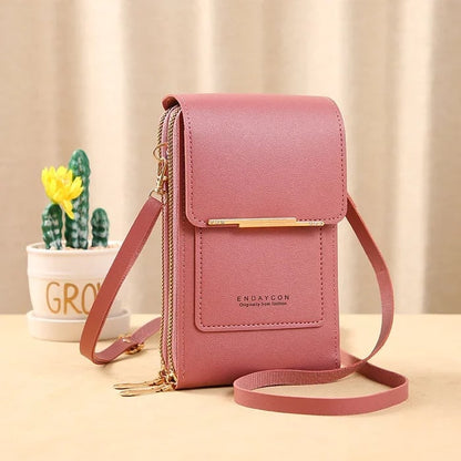 SecureBelle – Elegant Anti-Theft Purse – DARK PINK