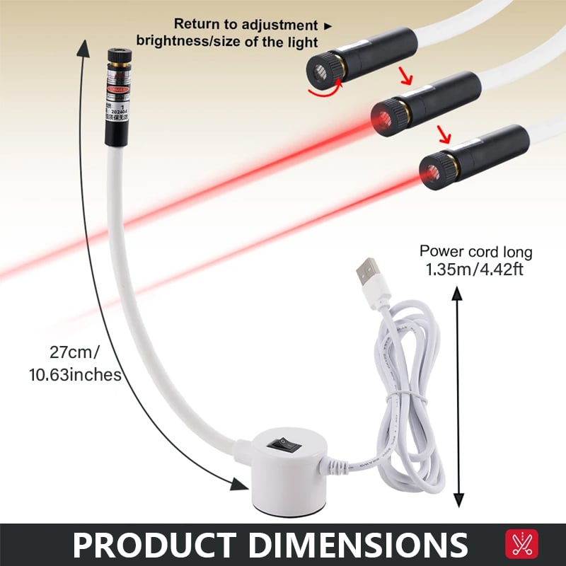 Magnetic Positioning Quilting Laser Light for Sewing Machine – image 5