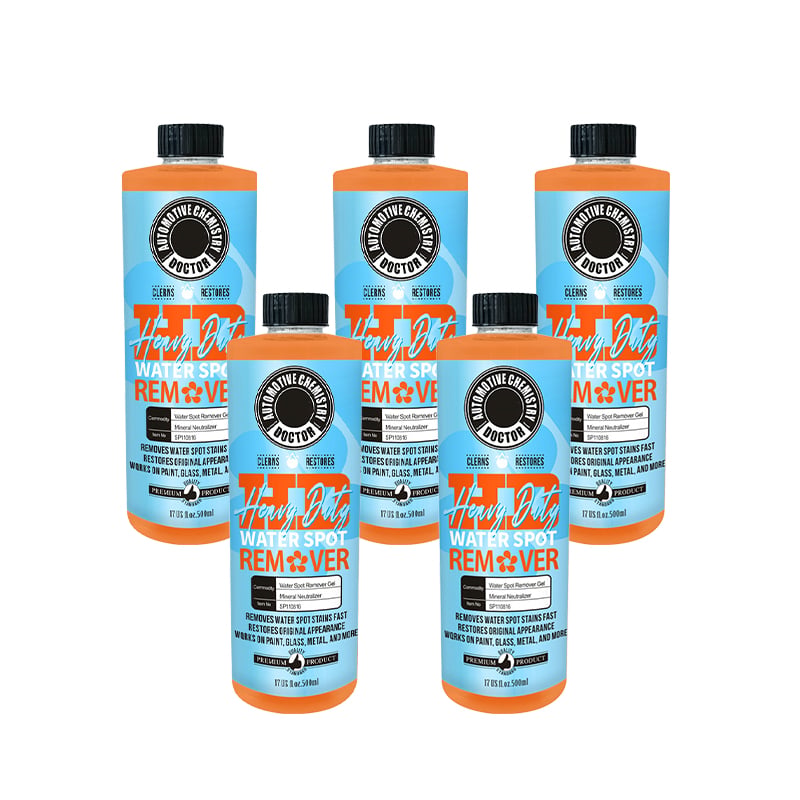 SpotZero Max – Heavy Duty Water Mark Remover – 5 Bottles