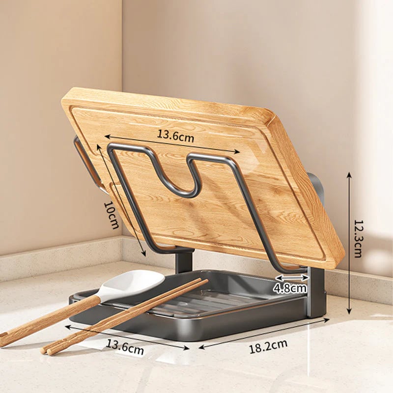 KitchenDock – Smart Lid Holder System – Gray / Single-layer