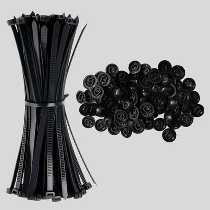 FlexiGrip – Universal Nylon Cable Tie Clasp – 30 PCS