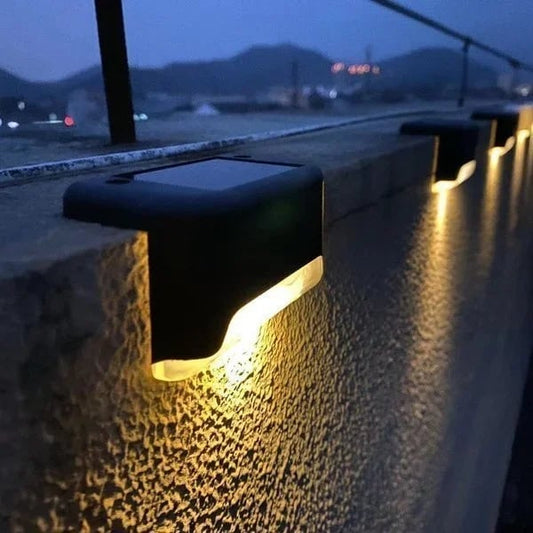 SunShine – Automatic Solar Deck Lighting System – Warm White / 4 PCS