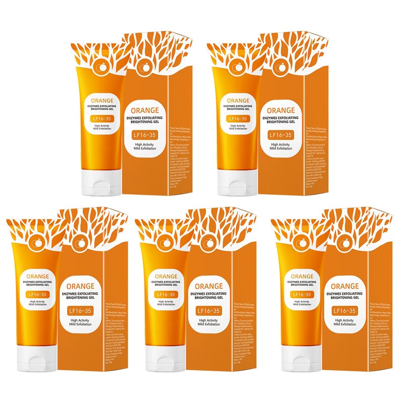 CitraGlow – Facial Cleansing Enzyme Peel Gel – 100ML *5 PCS