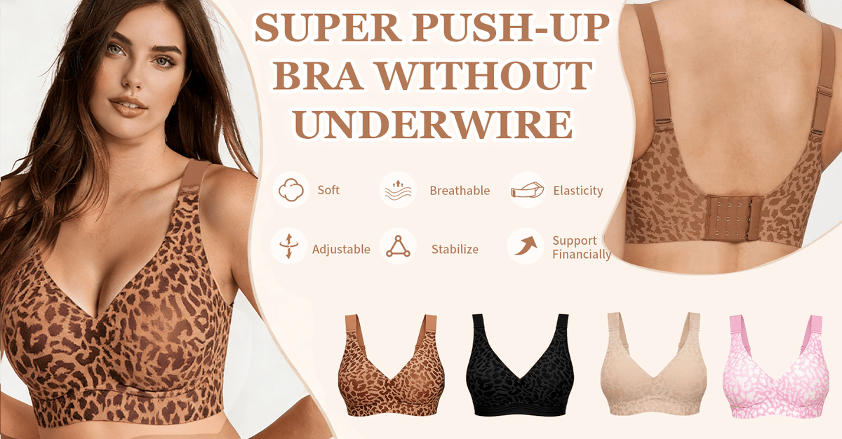 BoldContour - Wire-Free Leopard Bra – image 21