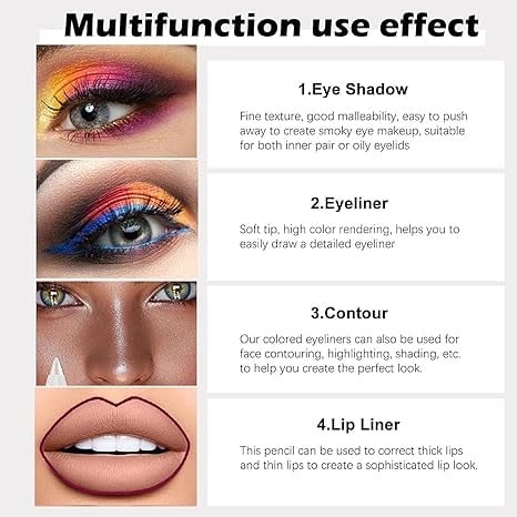 CosmiKohl - 14-Color Waterproof Gel Eyeliner Vault – image 3