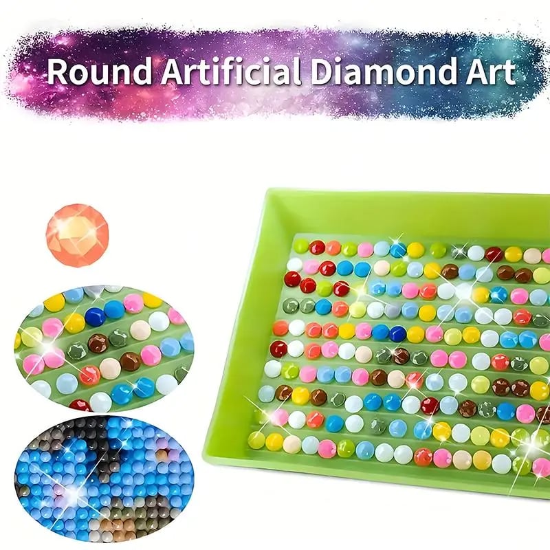 DiamondCraft – American Flag DIY 5D Diamond Painting Kit – image 5