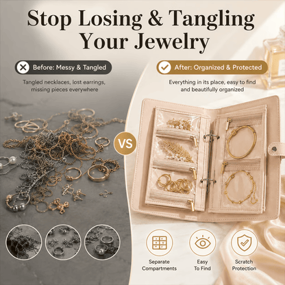 LunaVault - Portable Jewelry Organizer Book – image 3