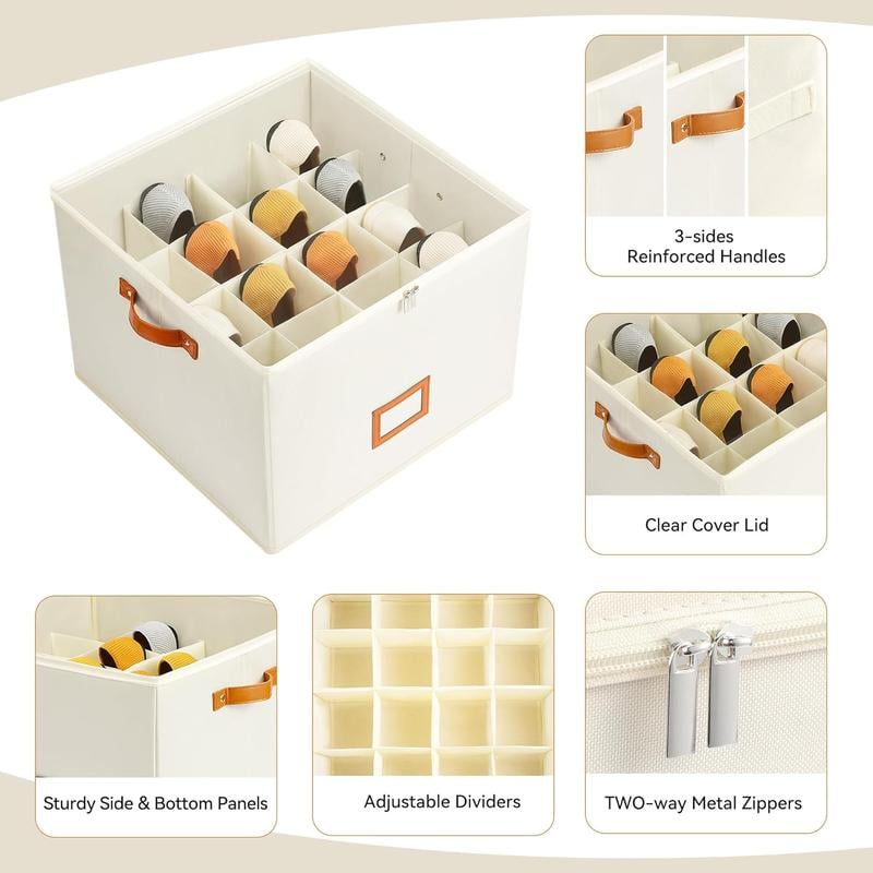 SoftStore – Collapsible Fabric Shoe Organizer Box – image 2
