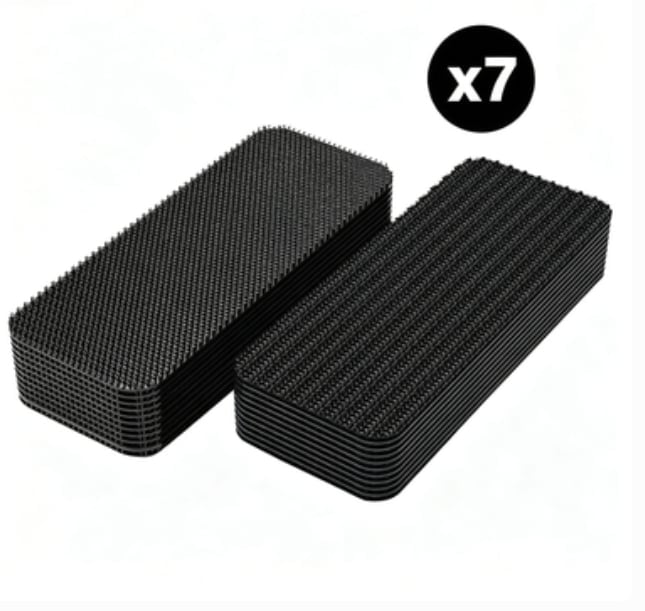 HoldMate – Reusable Sticky Back Fastening Tape – 70 Pairs (1 x 4in)