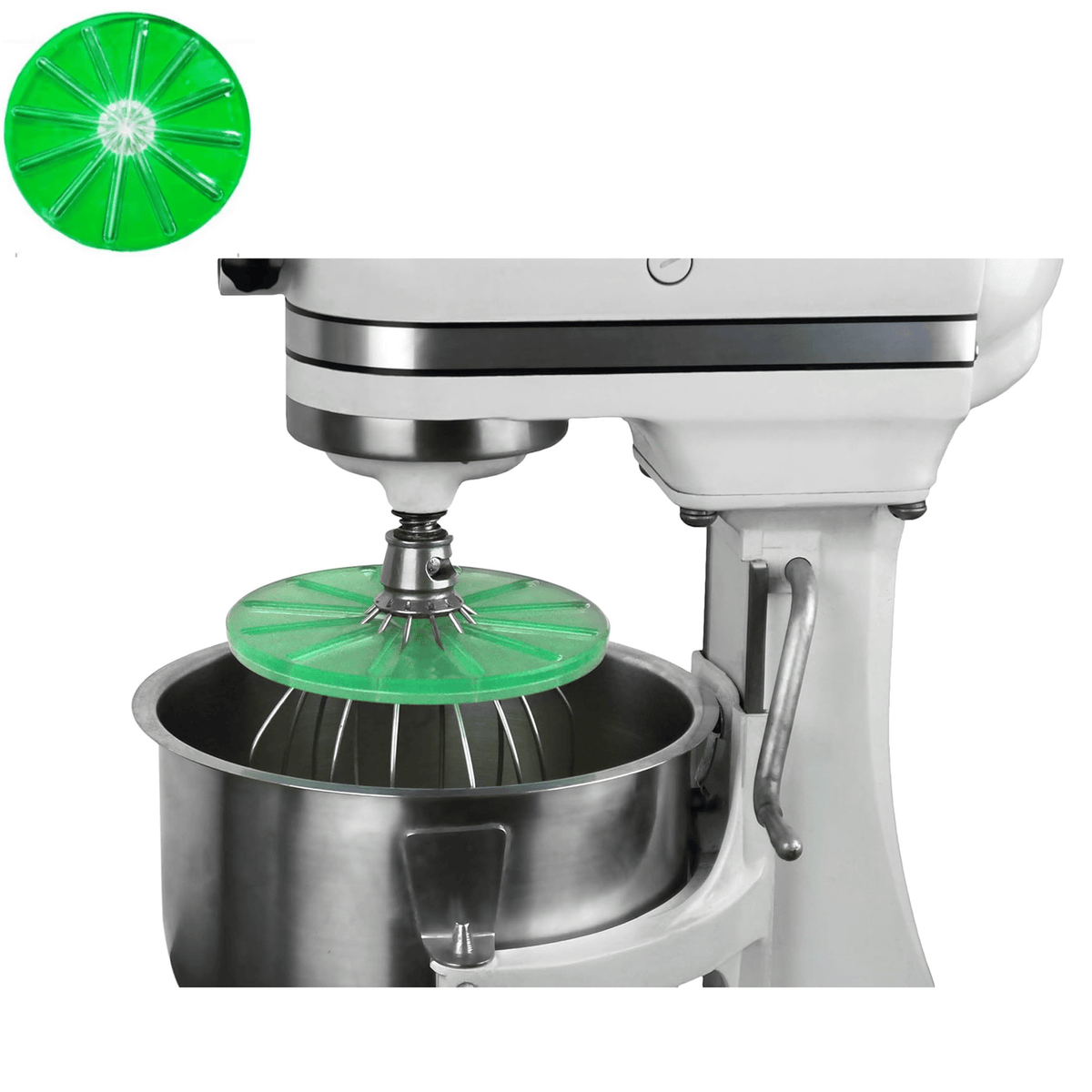 MixEase – The Instant Whisk Cleaner – Bowl-Lift Mixers / Green