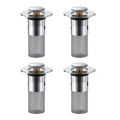 ClogBlock – Steel Drain Catcher – 4 PCS