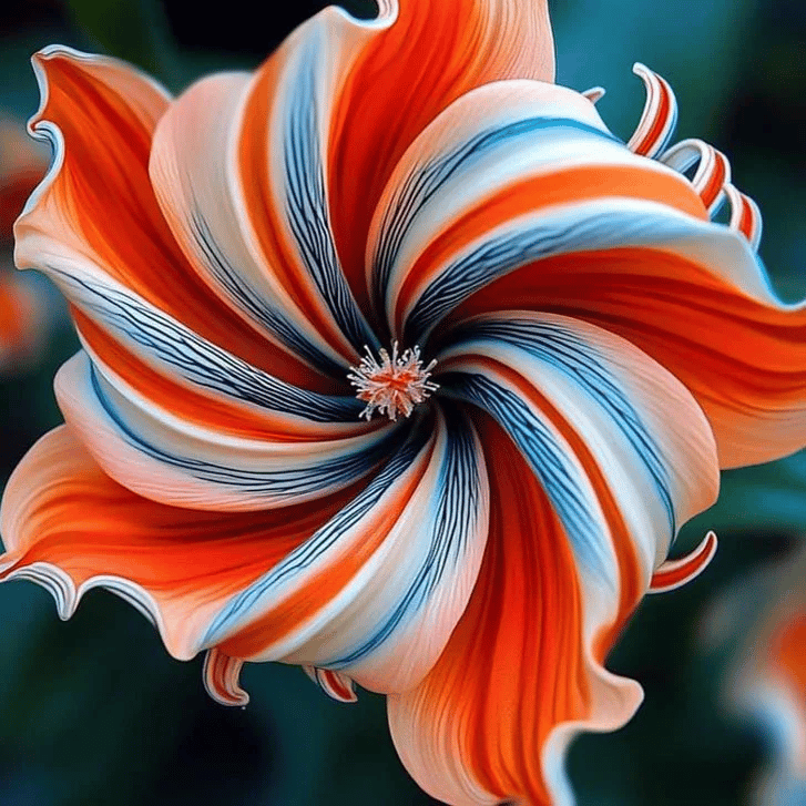 BlossomElite – Premium Double Hibiscus Seeds – Orange / 100 seeds