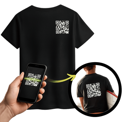 ScanMe – Funny QR Code Interactive T-Shirt – image 10