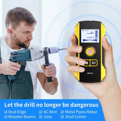 WallSense Pro – Precision Metal Detector Wall Scanner – image 6