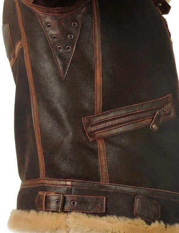 AeroFur – Aviator Shearling Jacket – image 14