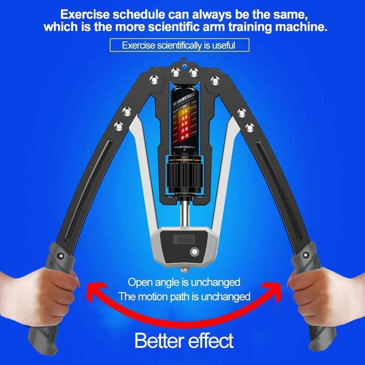 SakerPlus – Adjustable Hydraulic Arm Strength Trainer – image 8
