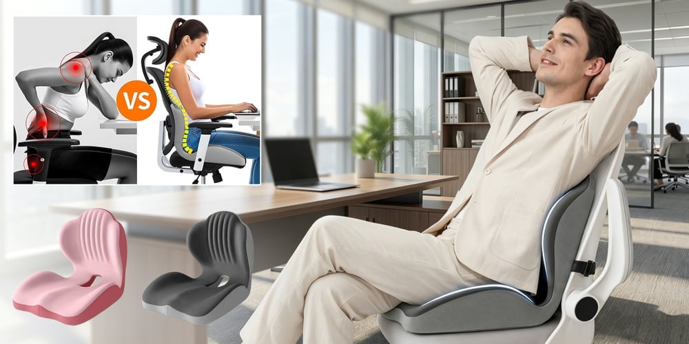 ComfiCore – Ergonomic Foam Seat Cushion – image 7