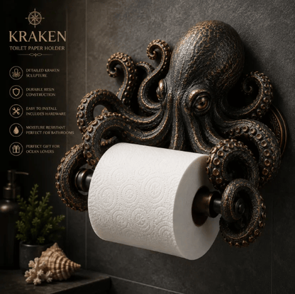 Ocean Guardians – Toilet Paper Holder Series – Octopus