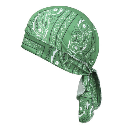 RoyalWave – Paisley Hair Durag – Green