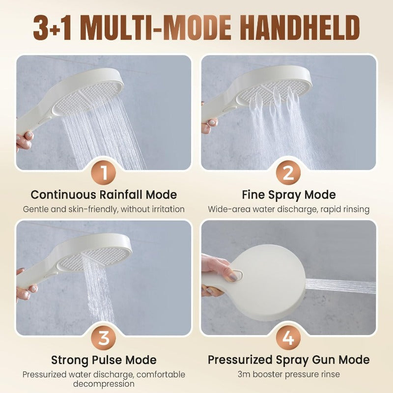 AquaJet Max – 4 Spray Mode Shower Head – image 6