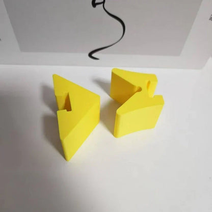 AngleFix – 90 Degree Corner Clamp Adapter – Yellow / 1 Set (4 Pieces)
